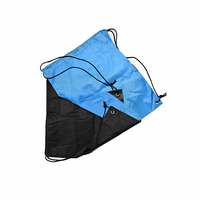 After the Fact Drawstring Bag - Blue