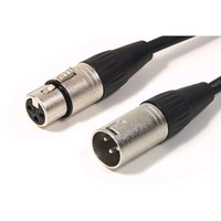 Swamp Stage Series XLR (f) –XLR (m) Balanced Microphone Cable – 3m