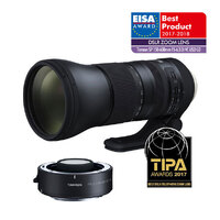 Tamron SP 150-600mm f/5-6.3 Di VC USD G2 Lens + Tamron Teleconverter X1.4 - Canon