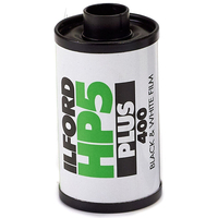 Ilford HP5 Plus 400 Black & White 35mm Single Roll, 24 Exposure Film - Expired