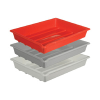 Paterson 3 x Developing Trays for 10 x 12 Paper (G/R/W)