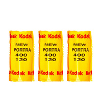 Kodak Portra 400 Colour Negative Film - 120 - 3 Pack
