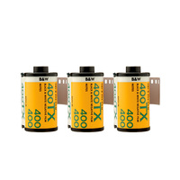 Kodak Tri-X Black and White ASA 400 35mm Film - 3 Pack
