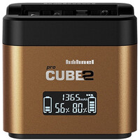 Hahnel Pro Cube 2 Dual Charger for Olympus & AA Batteries