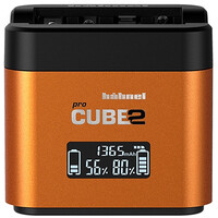 Hahnel Pro Cube 2 Dual Charger for Sony & AA Batteries