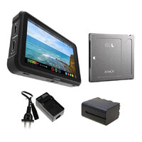 Atomos Ninja V with Angelbird SSDmini and Power Bundle - 500GB