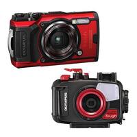 Olympus TG-6 + Underwater Housing - Red