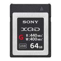 Sony G Series 64GB XQD 440MB/s Memory Card