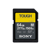Sony Tough 64GB SDXC UHS-II 277MB/s Memory Card - V60