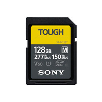 Sony Tough 128GB SDXC UHS-II 277MB/s Memory Card - V60