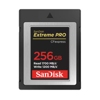 SanDisk Extreme Pro 256GB CFexpress Type B 1700MB/s Memory Card