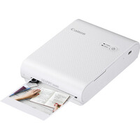 Canon Selphy White Square QX10 Compact Photo Printer