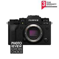 Fujifilm X-T4 Mirrorless Camera - Black