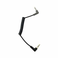 Comica 3.5mm TRS to TRRS Coiled Audio Cable Adaptor