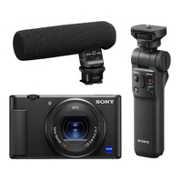 Sony ZV-1 Compact Camera Vlogging Kit - Black 