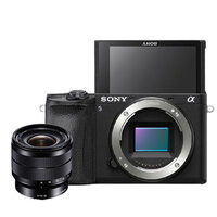 Sony Alpha A6600 Camera - Body + E-Mount 10-18mm F4 OSS Lens