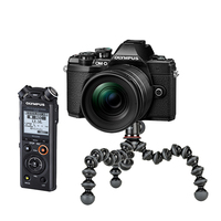 Olympus OM-D E-5 III Vlogging Kit with 12-45mm F/4 PRO Lens and Audio Recorder