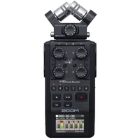 Zoom H6 Digital Recorder – Black