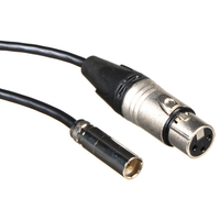 Blackmagic Design Set of 2 Mini XLR to XLR Audio Cables for Video Assist 4K