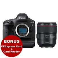 Canon EOS 1DX III DSLR Camera – Body + EF 85mm f/1.4L IS USM Lens