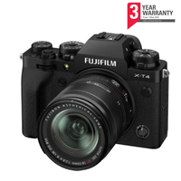 Fujifilm X-T4 + XF 18-55mm Lens - Black