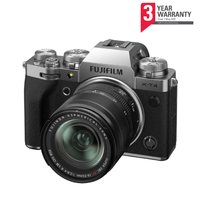 Fujifilm X-T4 + XF 18-55mm Lens - Silver