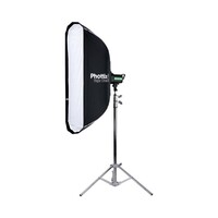 Phottix Softbox RAJA OVAL 50x120cm Baffle Diff Grid-S Mount
