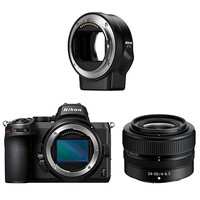 Nikon Z5 CSC Camera + Z 24-50mm F/4-6.3 Lens + Adapter