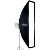 Xlite 30x140cm Pro Umbrella Strip Softbox + Grid & Mask for Elinchrom