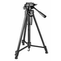 Inca 3 Section Black Tripod with 3 Way Quick Release Head