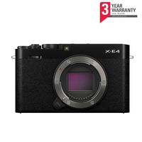 Fujifilm X-E4 CSC Camera - Black