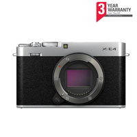 Fujifilm X-E4 CSC Camera - Silver
