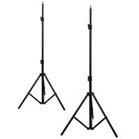Nanlite LS-170 Ultra-Portable Twin Lighting Stand Kit with Carrying Bag
