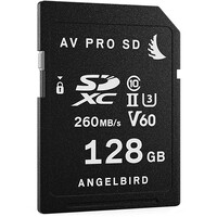 Angelbird AV Pro 128GB SDXC UHS-II 260MB/s Memory Card - V60