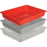 Paterson 12 x 16"Developing Trays - 3 Pack (Grey, Red & White)