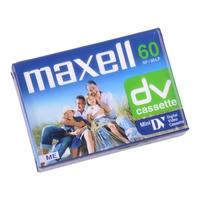 Maxell Mini DV Tape 60-minute Cassette (3-Pack)