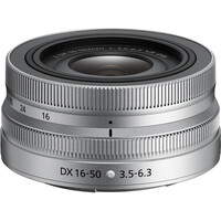 Nikon Z DX 16-50mm f/3.5-6.3 VR Lens - Silver