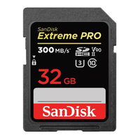 SanDisk 32GB Extreme PRO UHS-II SDXC Memory Card