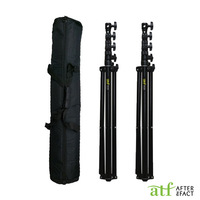 ATF The Master II Light Stand Twin Kit with Massa Case