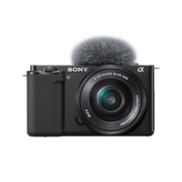 Sony ZV-E10 + 16-50mm PZ OSS Lens - Black