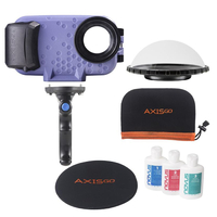 Aquatech AxisGO 12 Pro Sport Housing Over Under Kit - Astral Purple