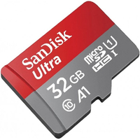 SanDisk Ultra 32GB microSD UHS-I 120MB/s Memory Card with No Adapter - V10