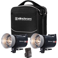 Elinchrom ELC Pro HD 1000/1000 To Go 2 Light Kit Including Skyport Plus
