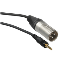 Sony EC-0.46BX 3-pole Locking Mini-Plug to XLR Cable