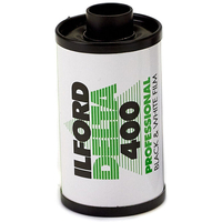 Ilford Delta 400 Professional Black & White 35mm Single Roll, 36 Exposure Film - Expired
