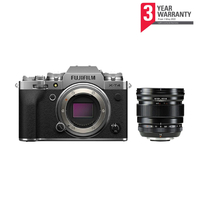 Fujifilm X-T4 Silver with XF16mm F1.4 lens