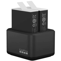 GoPro Dual Battery Charger + Enduro Battery for Multiple GoPro Models
