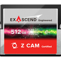 Z CAM ExAscend 512GB CFast 2.0 520MB/s Memory Card