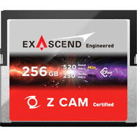 Z CAM ExAscend 256GB CFast 2.0 520MB/s Memory Card