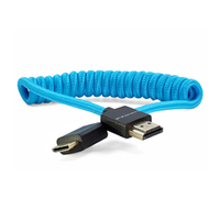 Kondor Blue Coiled Mini HDMI to Full HDMI (30 to 60cm)